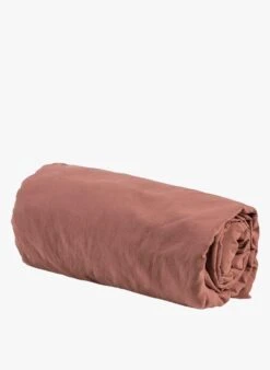 CELESTE - Drap-housse En Coton Biologique | Marron