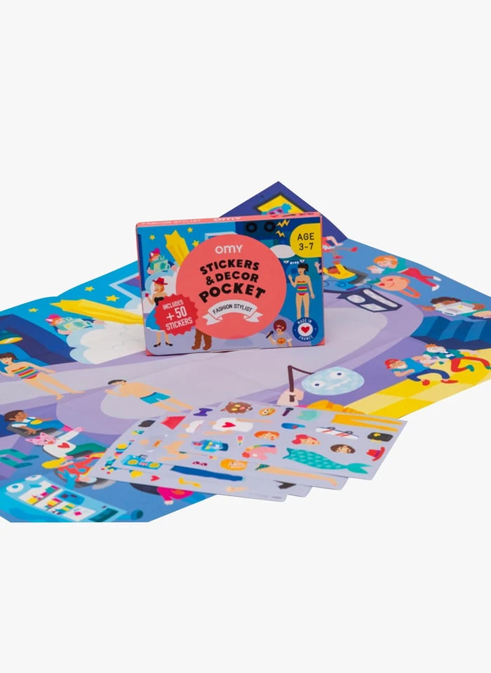 FASHION STYLIST - Poster + 50 Stickers | Multicolore 2 FASHION STYLIST - Poster + 50 Stickers | Multicolore – Image 2