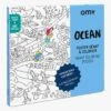 OCEAN - Poster Géant à Colorier | Multicolore