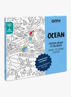 OCEAN - Poster Géant à Colorier | Multicolore