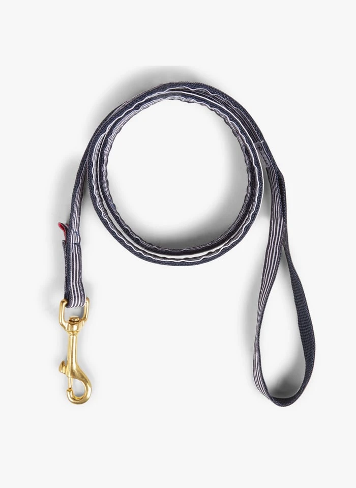 IN THE NAVY - Laisse Pour Chien à Rayures | Bleu 2 IN THE NAVY - Laisse Pour Chien à Rayures | Bleu – Image 2