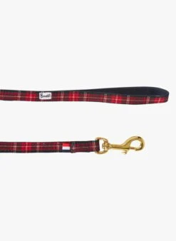 OH MY LORD - Laisse Pour Chien Motif Tartan | Bleu