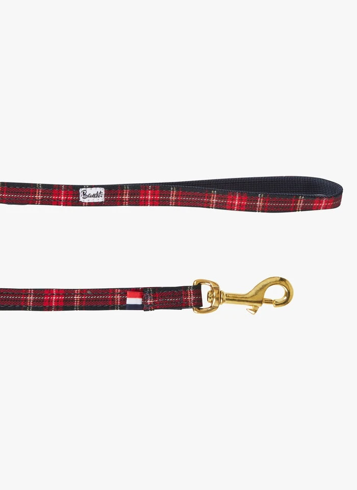 OH MY LORD - Laisse Pour Chien Motif Tartan | Bleu 1 OH MY LORD - Laisse Pour Chien Motif Tartan | Bleu
