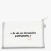Trousse à Message X Loïc Prigent | Blanc