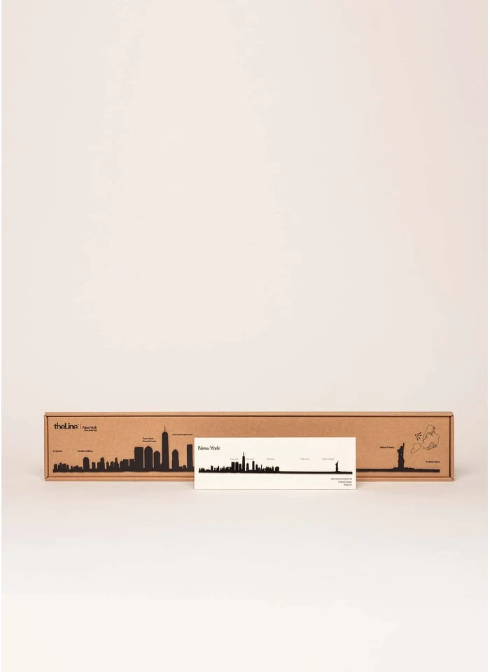 NEW YORK - Décoration Murale | Noir 2 NEW YORK - Décoration Murale | Noir – Image 2