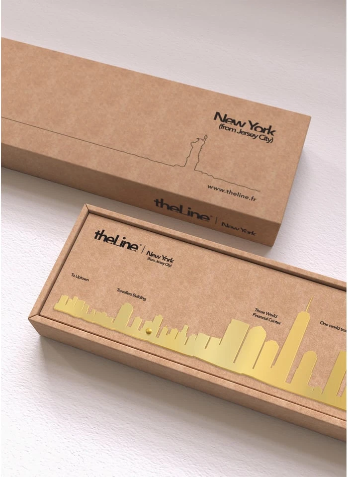 NEW YORK - Décoration Murale | Doré 2 NEW YORK - Décoration Murale | Doré – Image 2