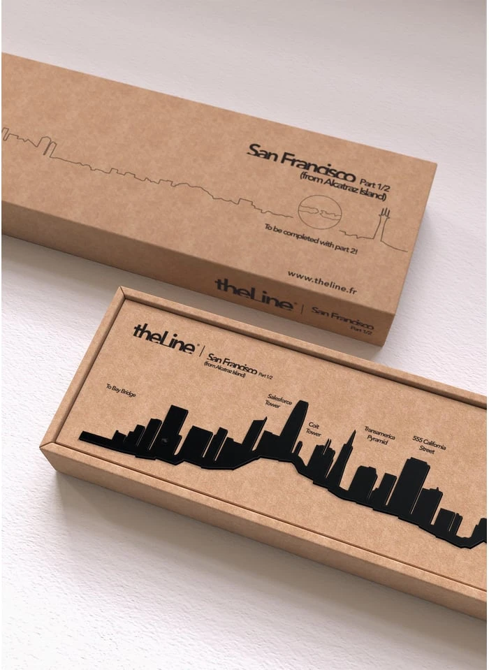 SAN FRANCISCO - Décoration Murale | Noir 2 SAN FRANCISCO - Décoration Murale | Noir – Image 2