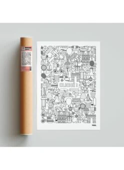 Affiche D'art Patrimoine Français 50 X 70 Cm | Blanc 7 Affiche D'art Patrimoine Français 50 X 70 Cm | Blanc -Intérieur Décoration Magasin 3913074