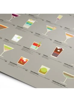 Affiche D'art Food 50 X 70 Cm | Gris -Intérieur Décoration Magasin 3913113