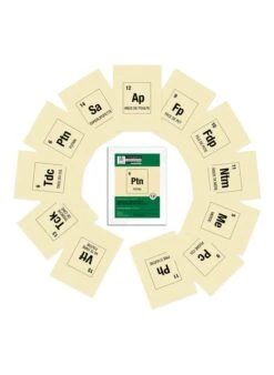 Etui 12 Cartes Postales - Jeux De Mots | Doré