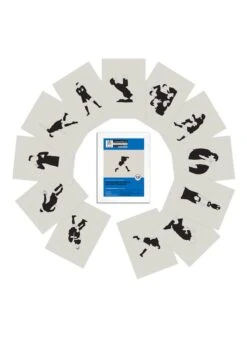 Affiche D'art Foot 50 X 70 Cm | Multicolore