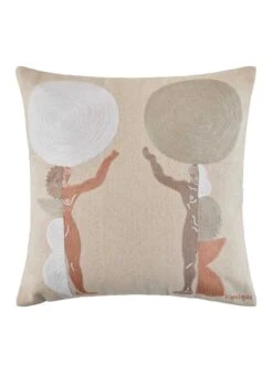 PILAR - Housse De Coussin En Coton | Beige