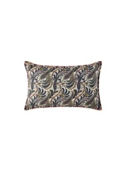 PADMA - Housse De Coussin En Lin | Bleu