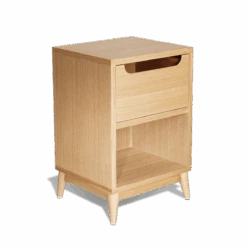 UNIK - Table De Chevet En Chene Naturel | Gris 7 UNIK - Table De Chevet En Chene Naturel | Gris -Intérieur Décoration Magasin 3919725