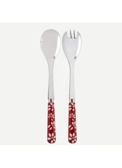 Sabre MARGUERITE - Couverts à Salade | Rouge