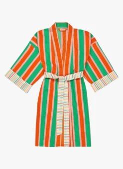 Kimono Imprimé Cachemire En Coton | Multicolore