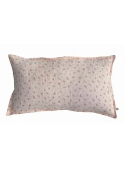 Housse De Coussin Imprimé étincelle En Coton Biologique | Rose