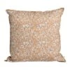 Coussin Imprimé Floral En Coton | Beige