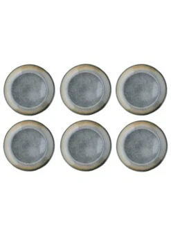 GENESIS - Assiette 6 Pièces | Gris