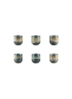 GENESIS - Tasse 6 Pièces | Gris