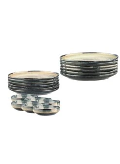 GENESIS - Service Les Essentiels 18 Pièces | Gris 7 GENESIS - Service Les Essentiels 18 Pièces | Gris -Intérieur Décoration Magasin 3992499