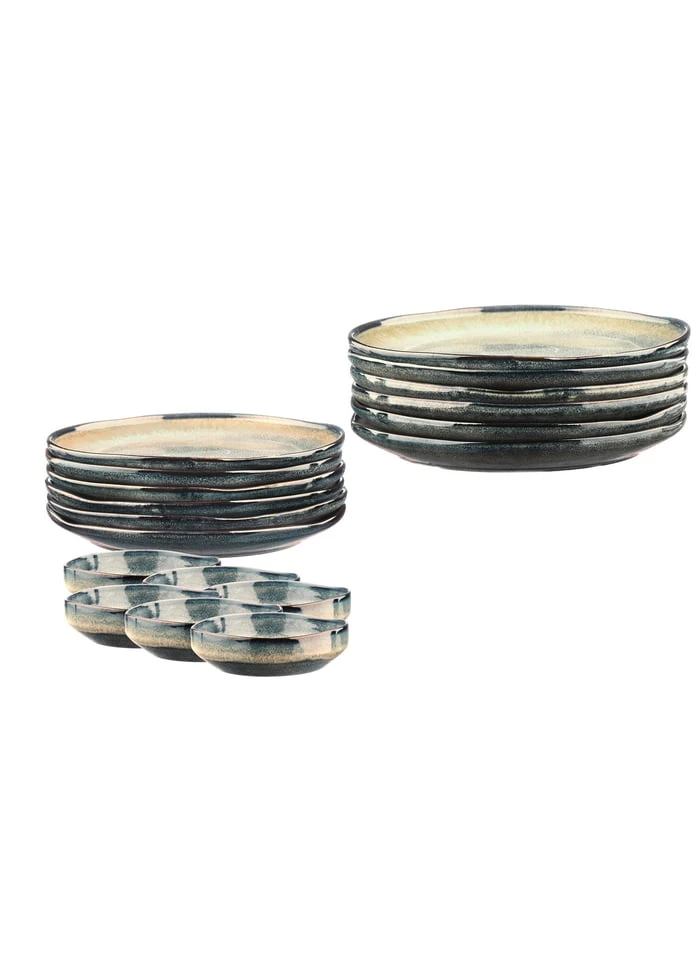 GENESIS - Service Les Essentiels 18 Pièces | Gris 3 GENESIS - Service Les Essentiels 18 Pièces | Gris – Image 3