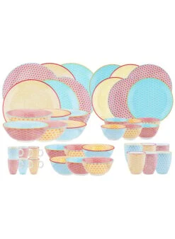 Service Complet 42 Pièces | Bleu