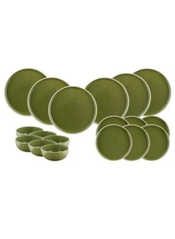 ORIGIN - Service Les Essentiels 18 Pièces | Kaki