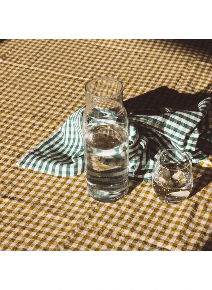 Torchon Imprimé Vichy En Coton | Vert 3 Torchon Imprimé Vichy En Coton | Vert – Image 3