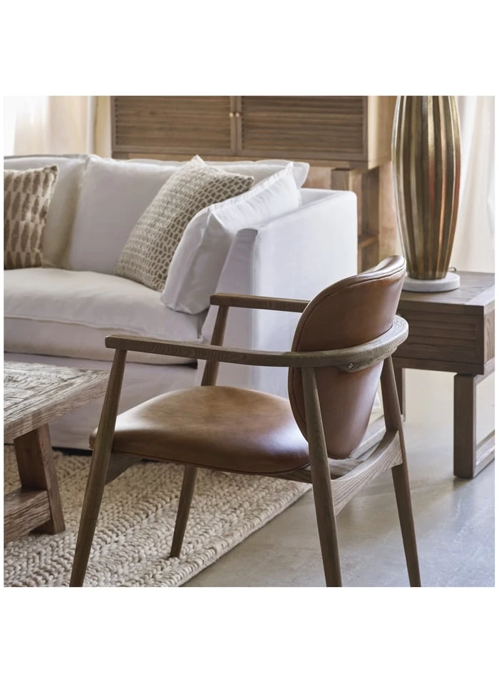 MELVIN - Fauteuil En Mousse | Marron 2 MELVIN - Fauteuil En Mousse | Marron – Image 2