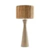 MAEVA - Lampe Et Son Abat-jour En Jute | Beige
