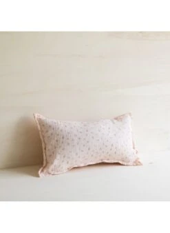 Housse De Coussin Imprimé étincelle En Coton Biologique | Rose -Intérieur Décoration Magasin 4160254
