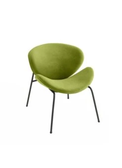 MALAGA - Malaga - Fauteuil Velours Vert Olive | Vert