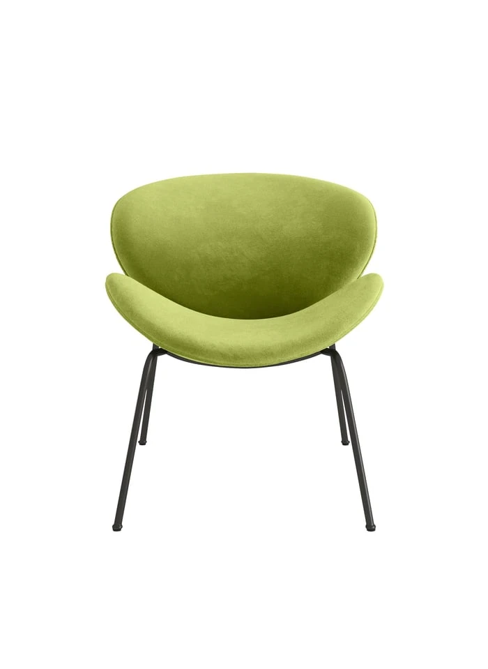 MALAGA - Malaga - Fauteuil Velours Vert Olive | Vert 3 MALAGA - Malaga - Fauteuil Velours Vert Olive | Vert – Image 3