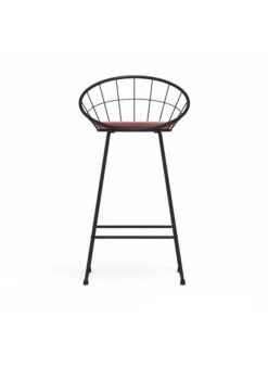 JOANE - Joane - Tabouret De Bar Velours Vert Sapin | Rose 7 JOANE - Joane - Tabouret De Bar Velours Vert Sapin | Rose -Intérieur Décoration Magasin 4172482