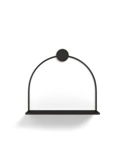 PRATO - Prato - étagère Murale En Métal Noir | Noir