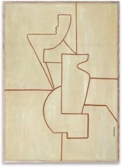 ANTIC IDEAL 01 - Affiche D'art | Multicolore