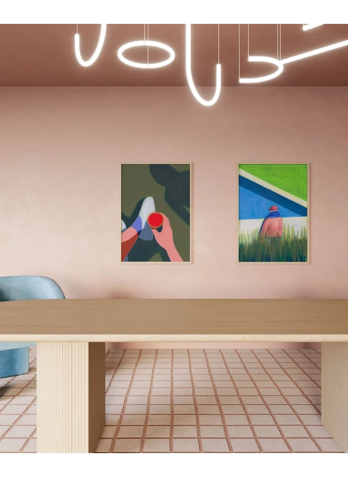 LES VACANCES 03 - Affiche D'art | Multicolore 2 LES VACANCES 03 - Affiche D'art | Multicolore – Image 2