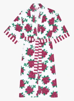 Kimono Imprimé En Coton | Multicolore