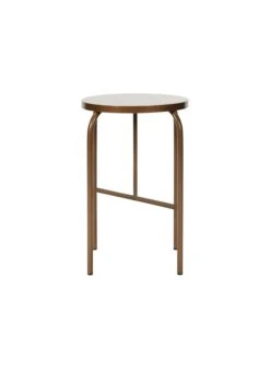 House Doctor Tabouret En Acier | Marron