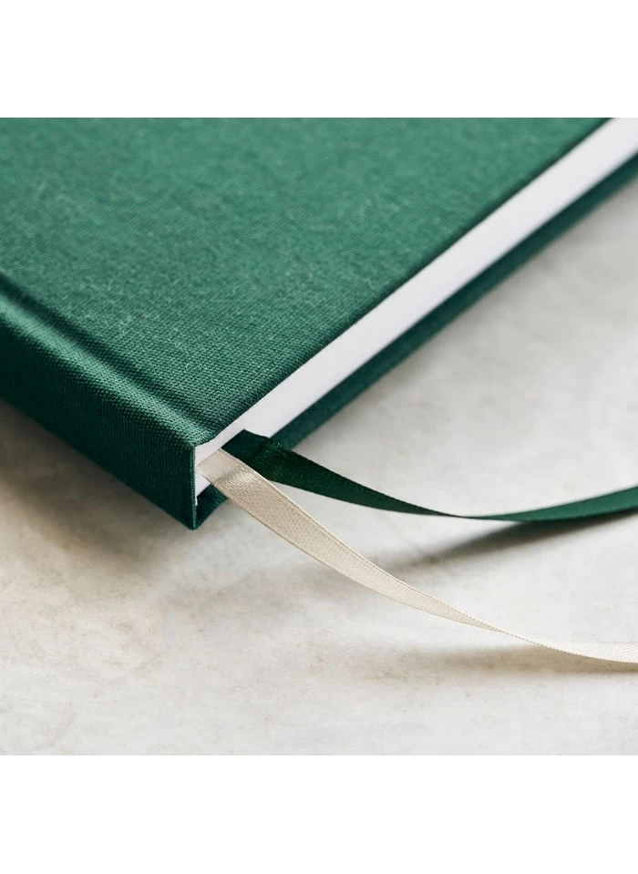 House Doctor Carnet En Tissu, Papier | Vert 3 House Doctor Carnet En Tissu, Papier | Vert – Image 3