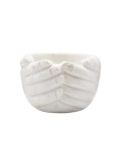 House Doctor Bol En Marbre | Blanc