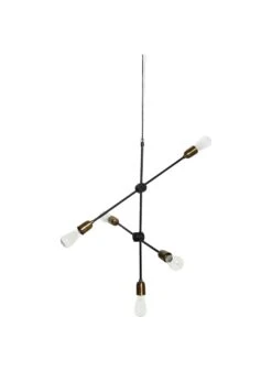 House Doctor Lampe En Le Fer, Laiton | Noir