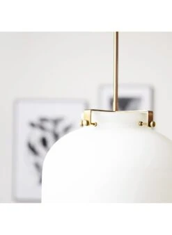 House Doctor Lampe En Verre, Métal | Blanc -Intérieur Décoration Magasin 4253038