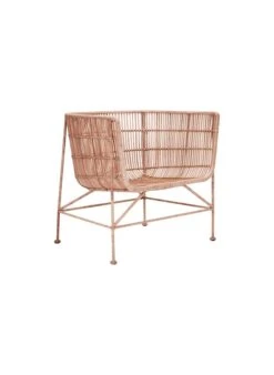 House Doctor Chaise En Rotin, Le Fer |