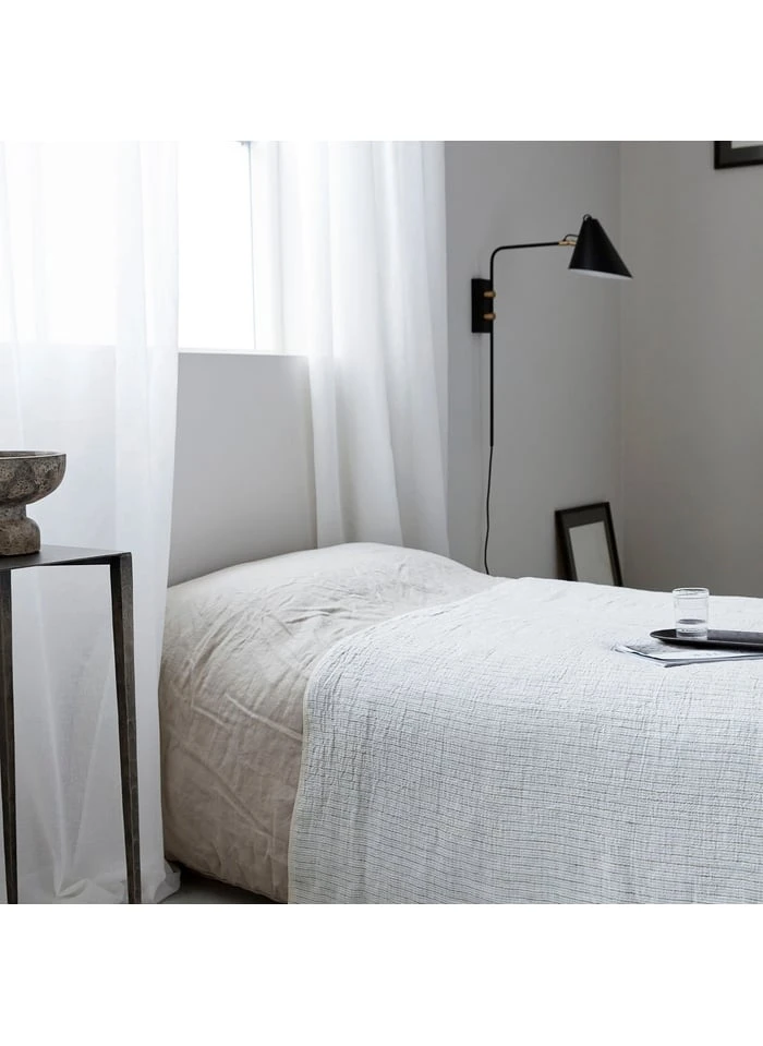 House Doctor Rideaux En Polyester, Lin | Blanc 2 House Doctor Rideaux En Polyester, Lin | Blanc – Image 2