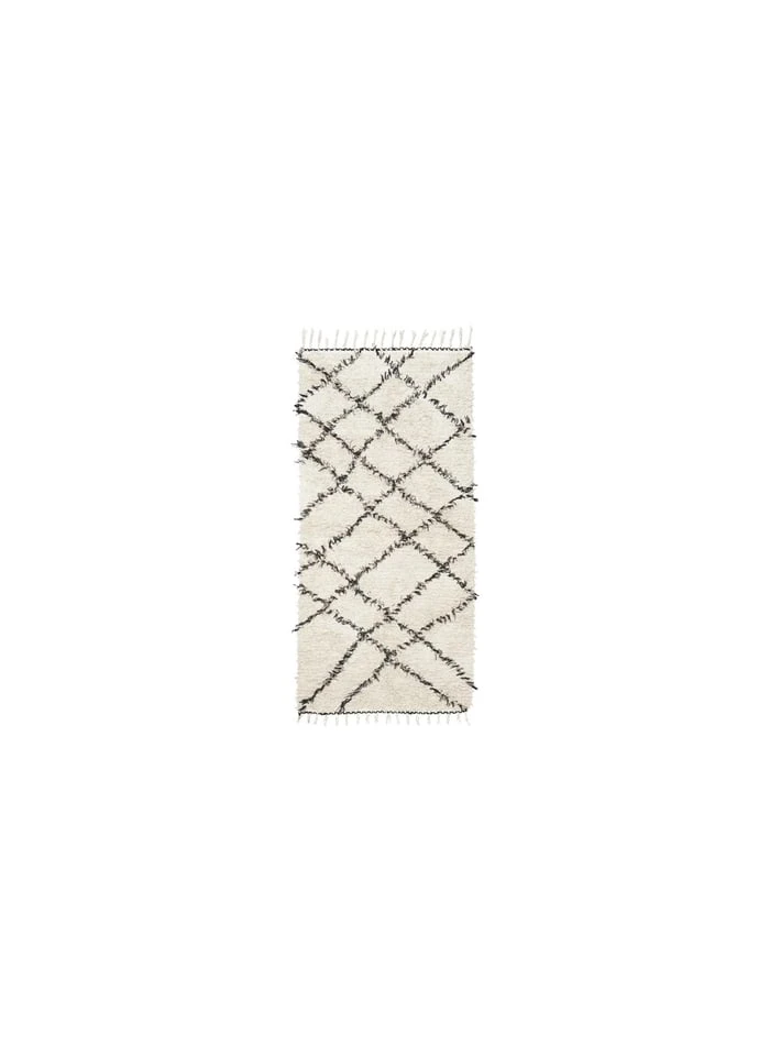House Doctor Tapis En Coton | Blanc 1 House Doctor Tapis En Coton | Blanc