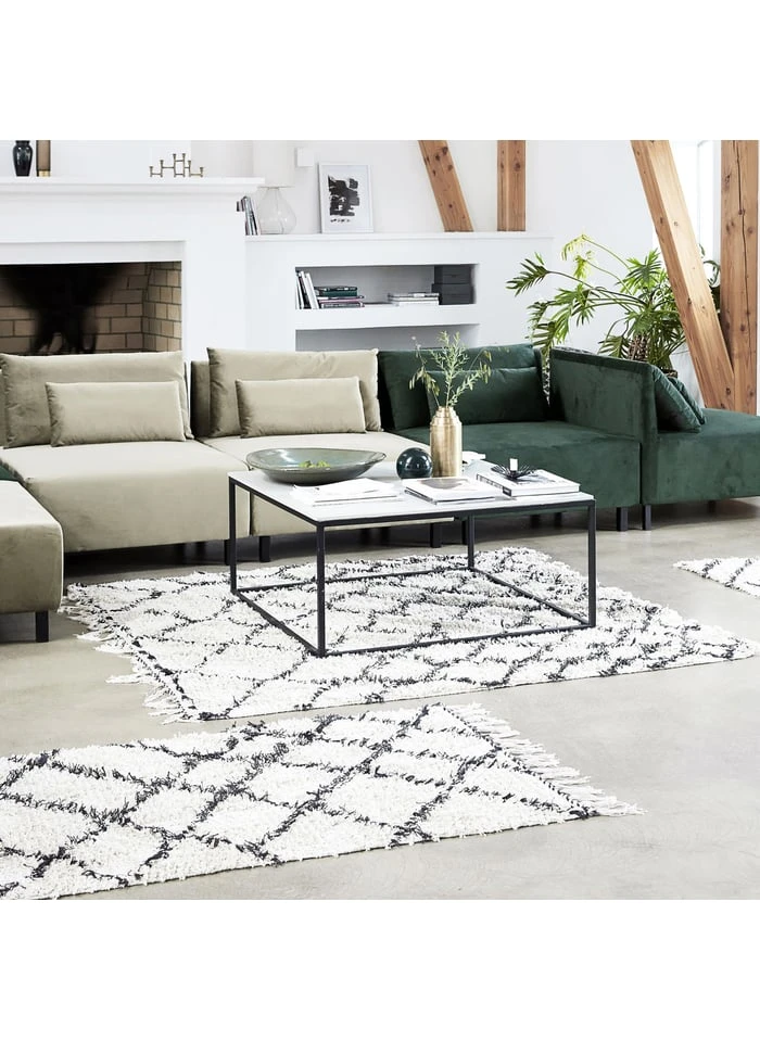 House Doctor Tapis En Coton | Blanc 3 House Doctor Tapis En Coton | Blanc – Image 3