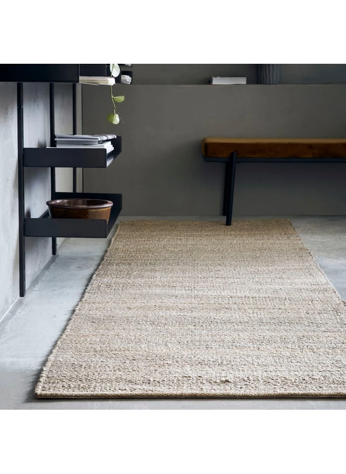 House Doctor Tapis En Chanvre, Fibre De Jute, Coton | Gris 2 House Doctor Tapis En Chanvre, Fibre De Jute, Coton | Gris – Image 2