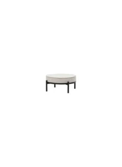 House Doctor Tabouret En Coton, Acier | Beige